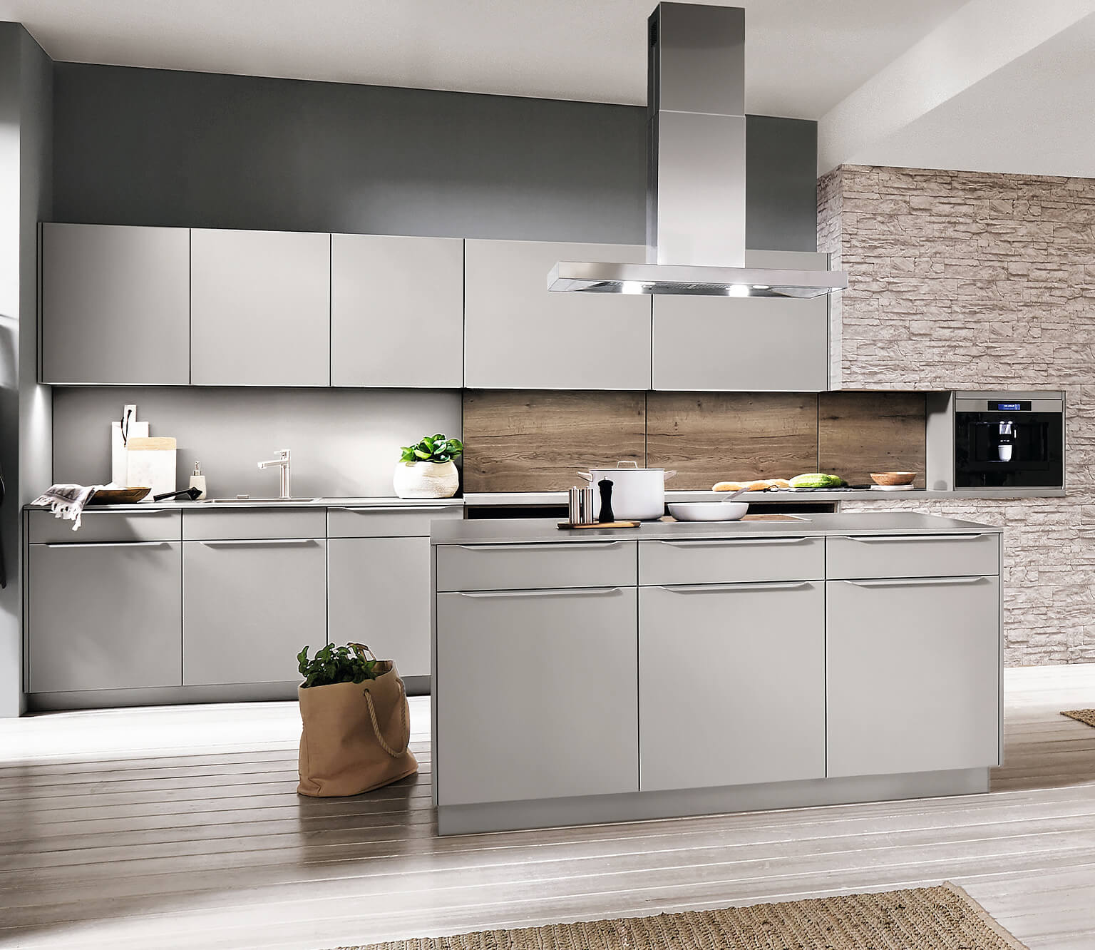 grey nobilia kitchens touch