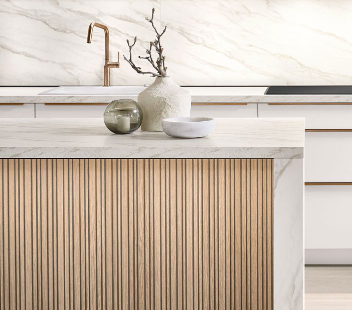 decor stripewood panelling
