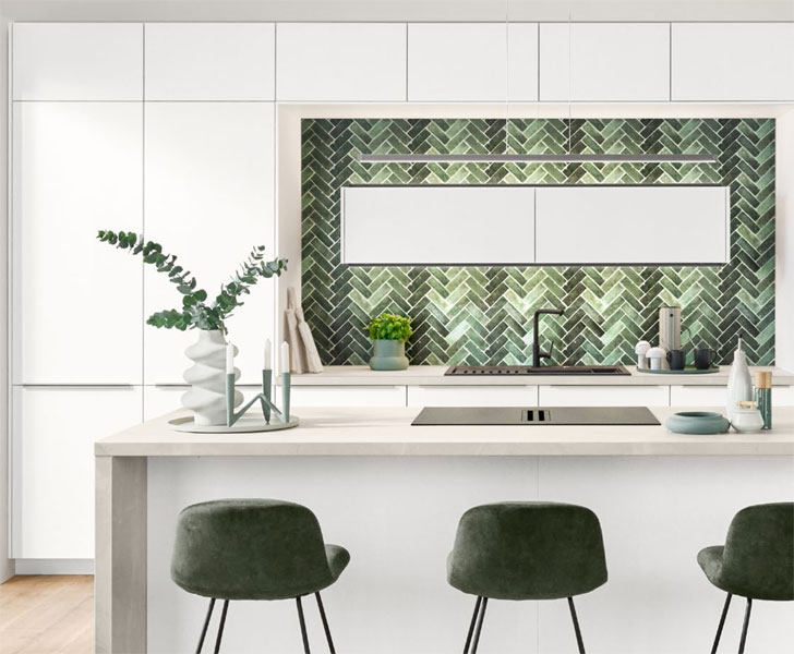 softline alpine white kitchen